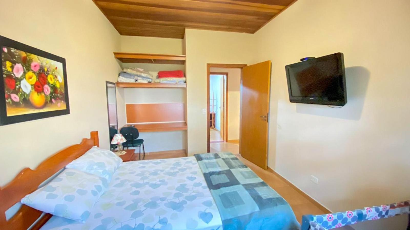 Casa De Campo Araxa Na Montanha Com Piscina Piracaia Eksteriør billede